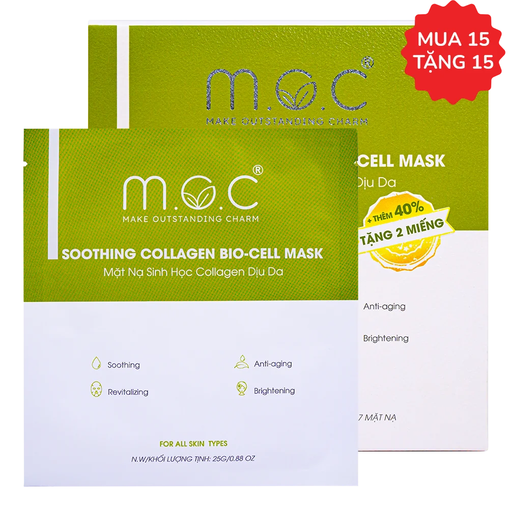 MẶT NẠ COLLAGEN DỊU DA M.O.C