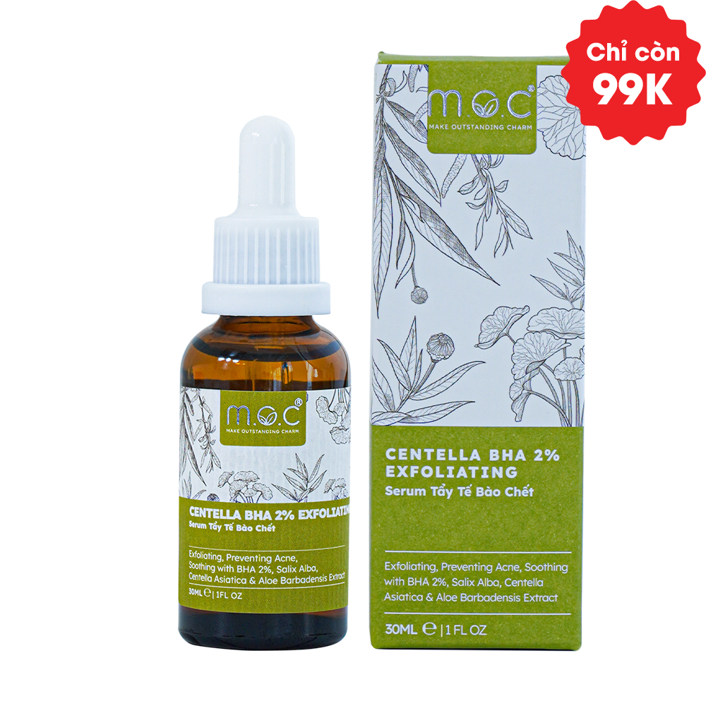 SERUM TẨY TẾ BÀO CHẾT CENTELLA BHA 2%