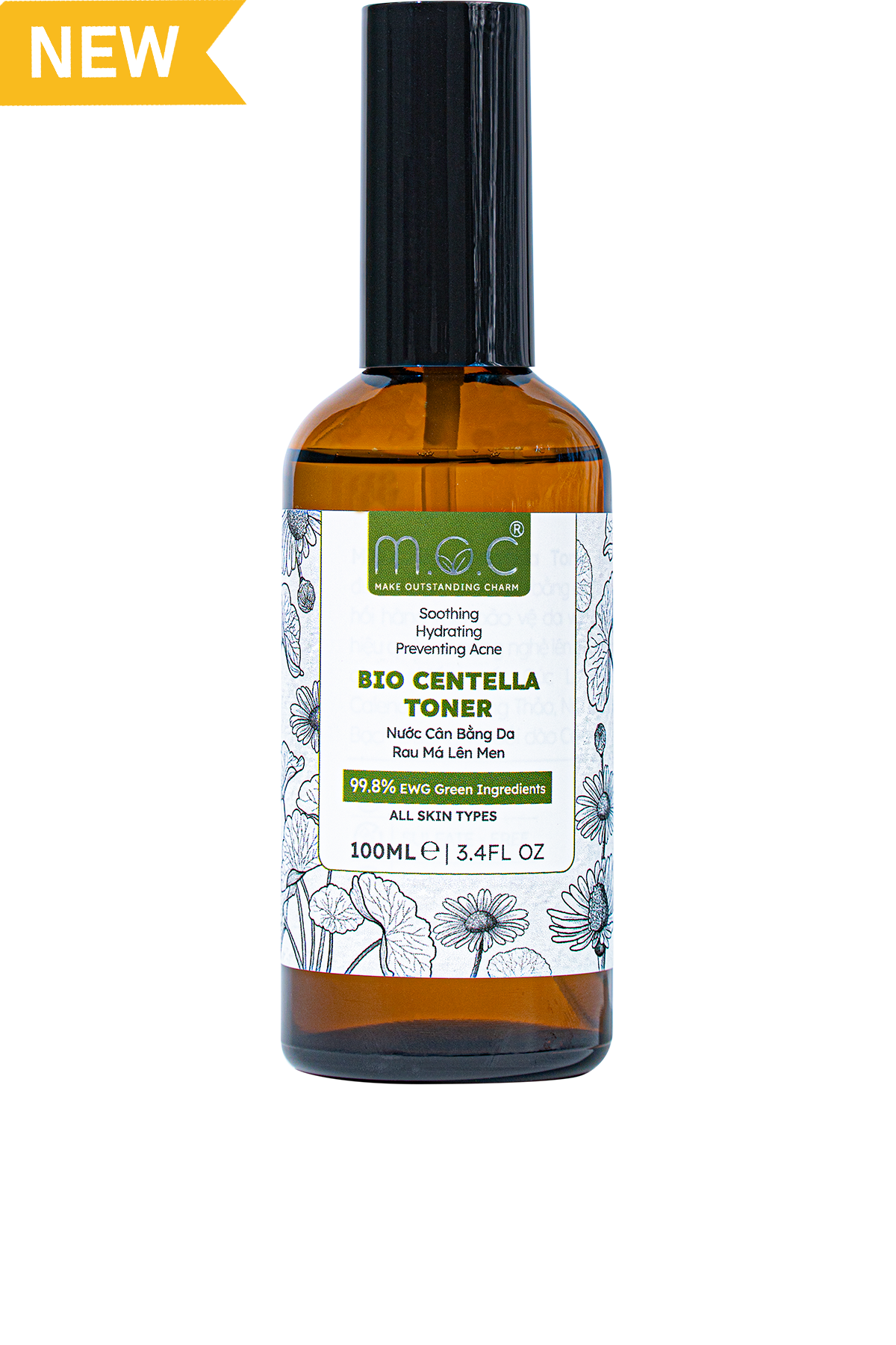 Nước Cân Bằng Da Rau Má Lên Men- Bio Centella Toner 100ml