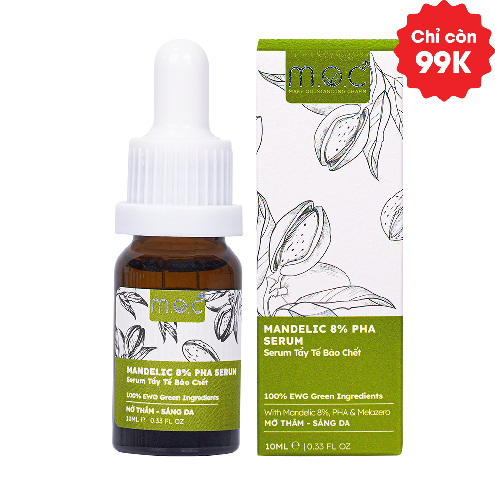 SERUM TẨY TẾ BÀO CHẾT MANDELIC 8% PHA M.O.C
