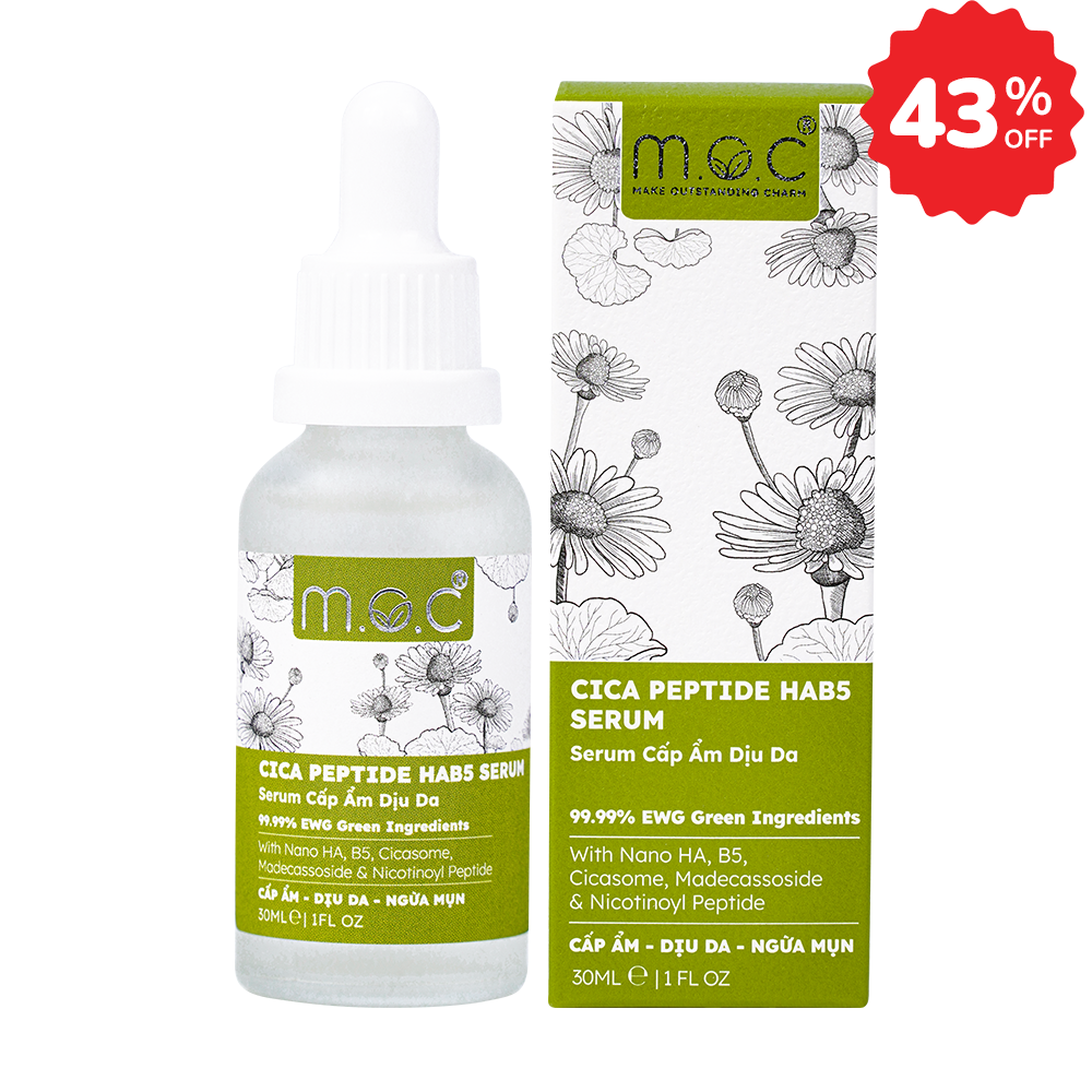 SERUM PHỤC HỒI, SÁNG DA CICA M.O.C
