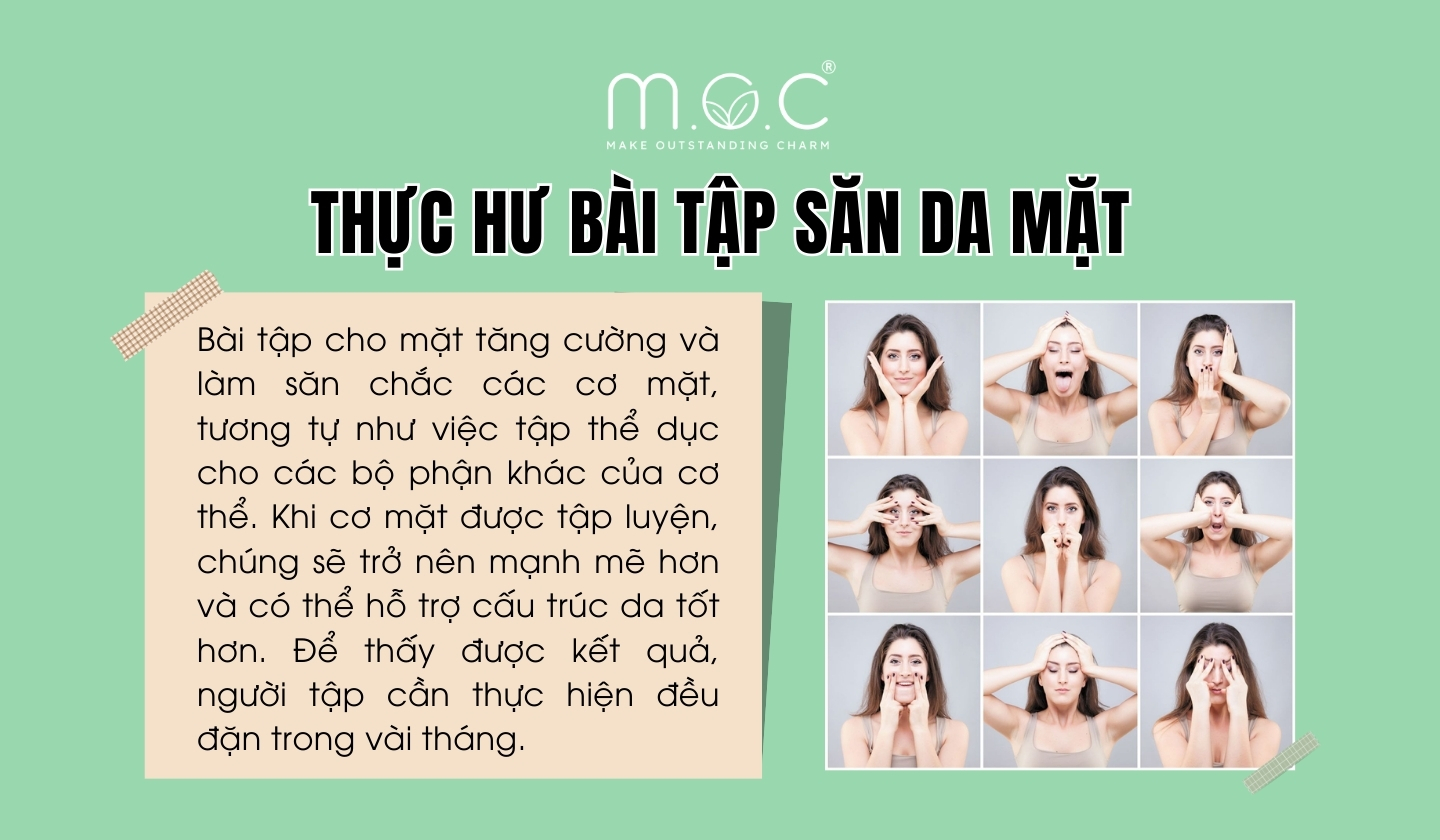 Bài tập săn chắc da mặt là gì?