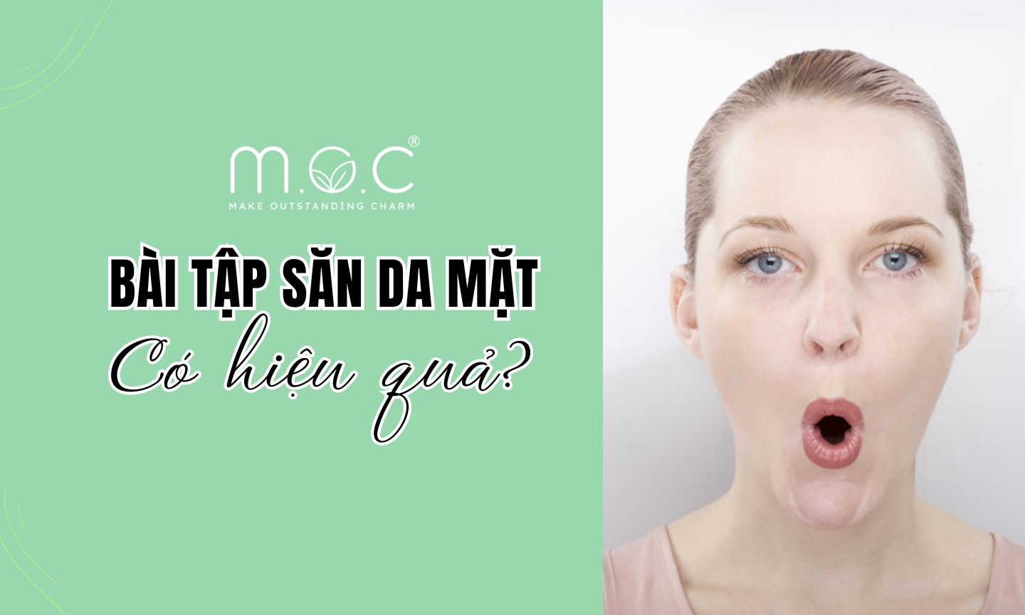 Bài tập săn chắc da mặt