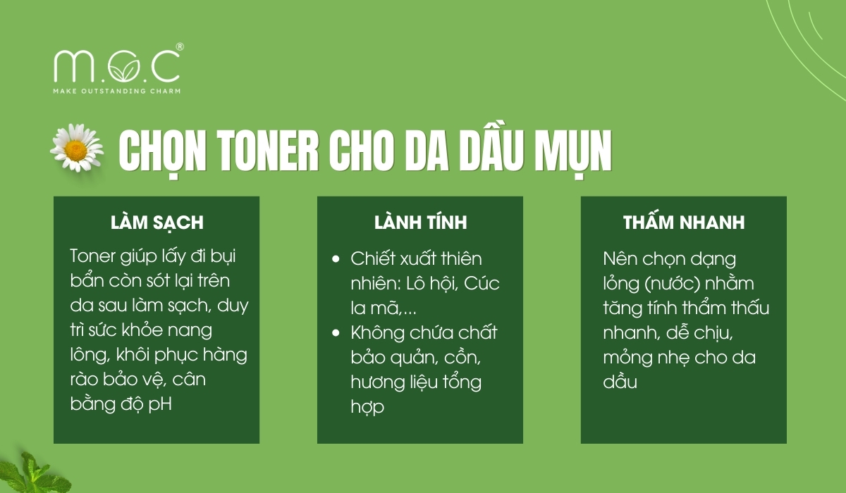 Lựa chọn Toner tốt với các tiêu chí phù hợp với làn da