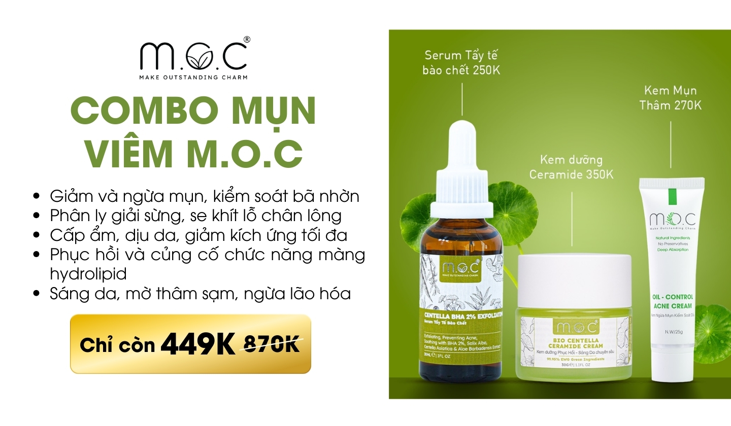 Combo mụn viêm M.O.C