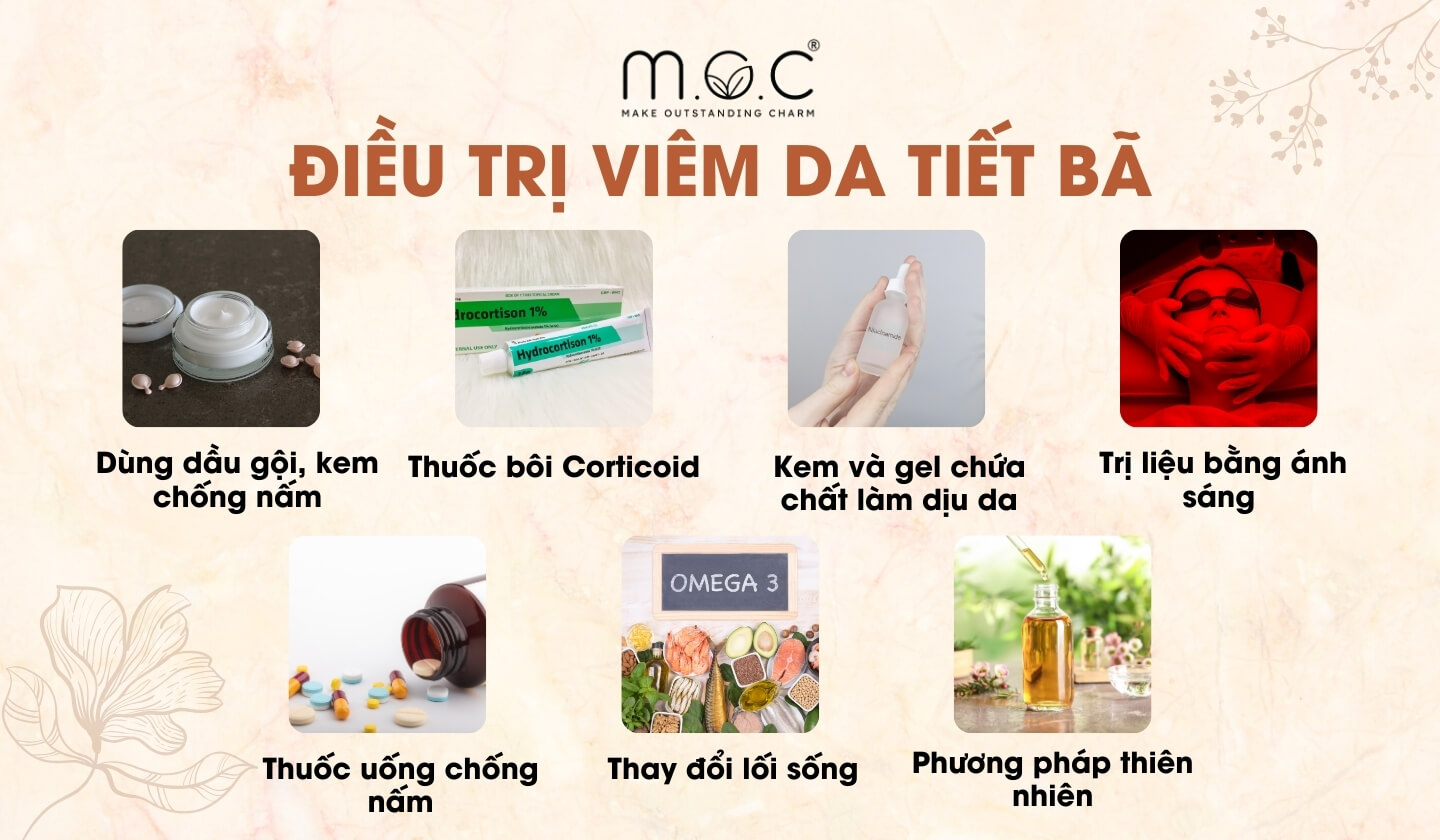 Các phương pháp điều trị viêm da tiết bã