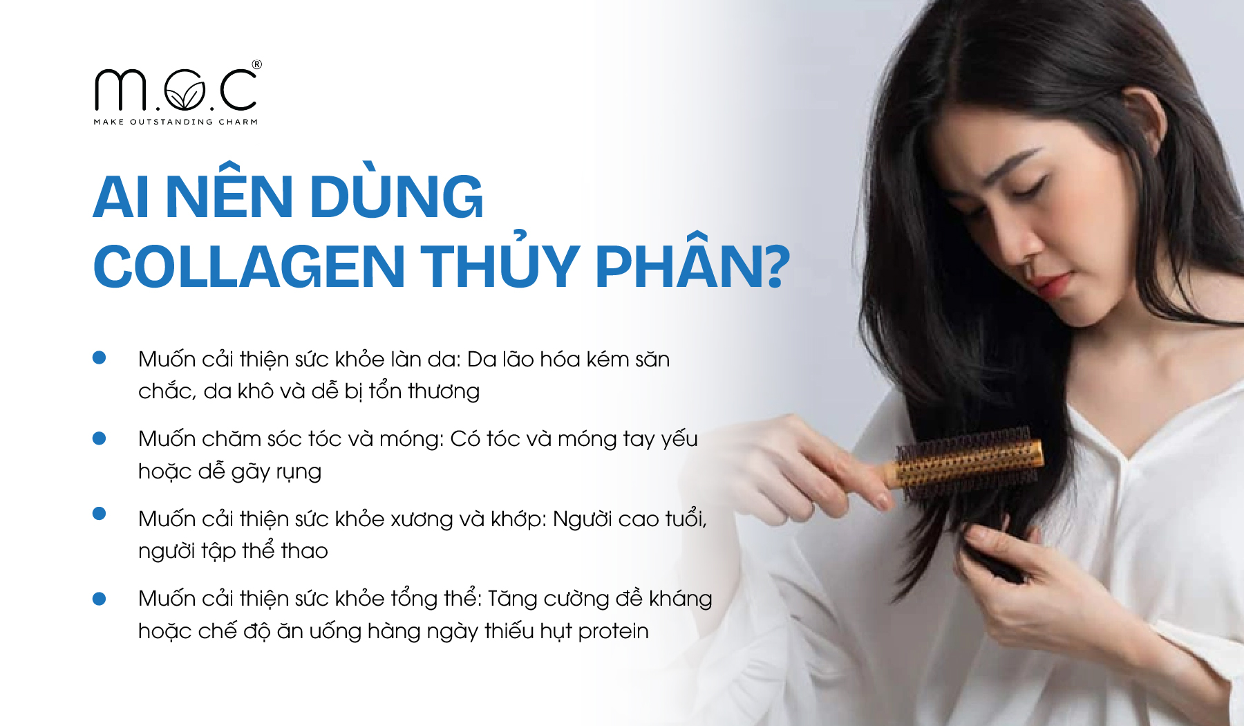 Những ai nên dùng Collagen thủy phân?