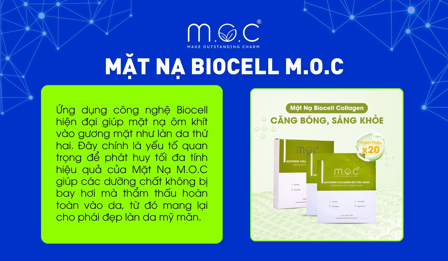 Mặt nạ sinh học Biocell M.O.C