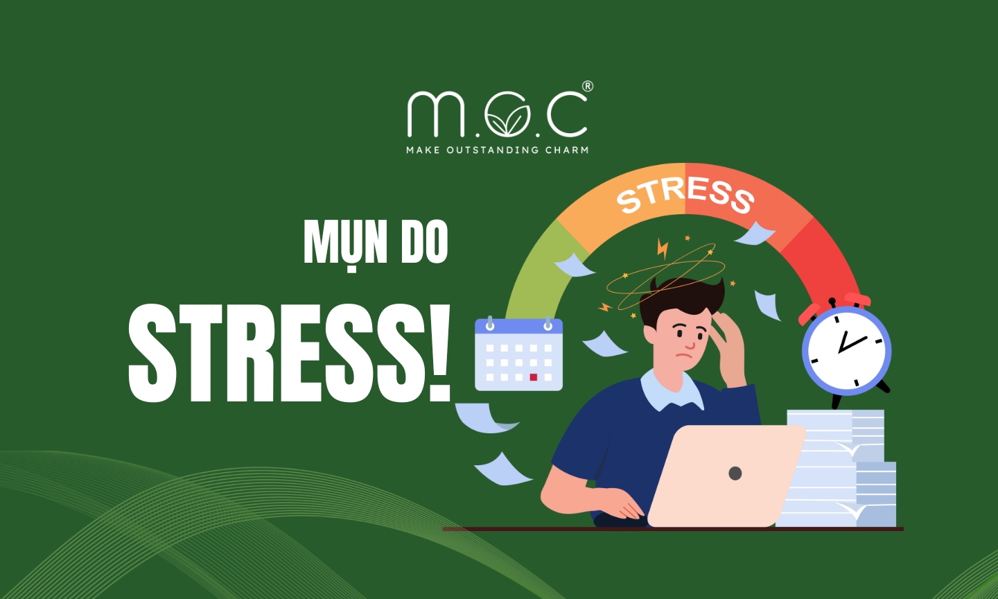 Mụn do stress