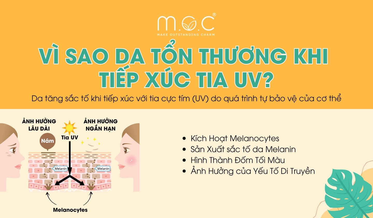 Cần ngăn ngừa các tổn thương do tia UV gây ra