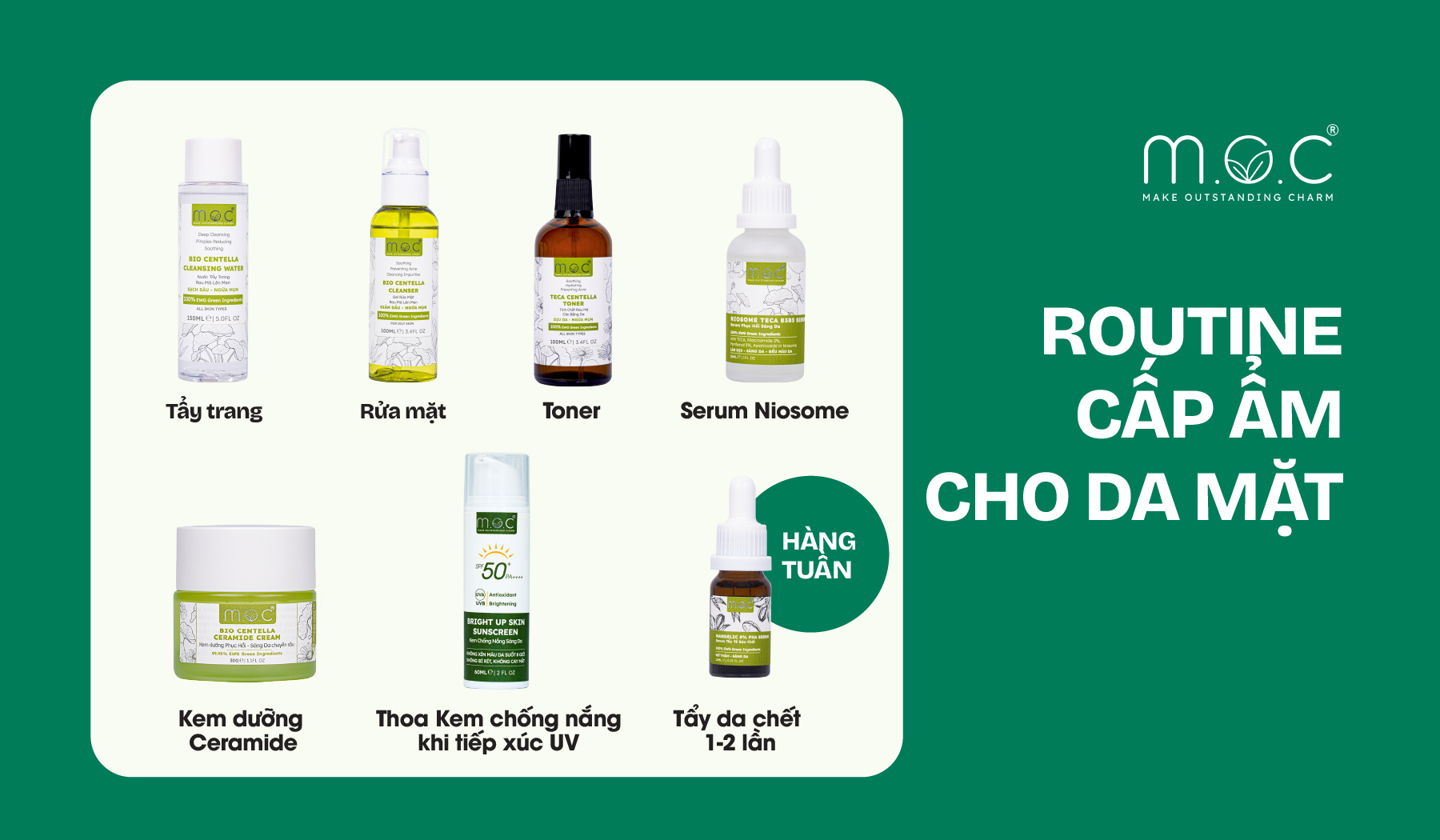 Routine cấp ẩm cho da mặt