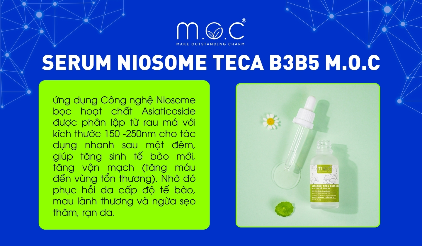 Serum M.O.C ứng dụng công nghệ Niosome