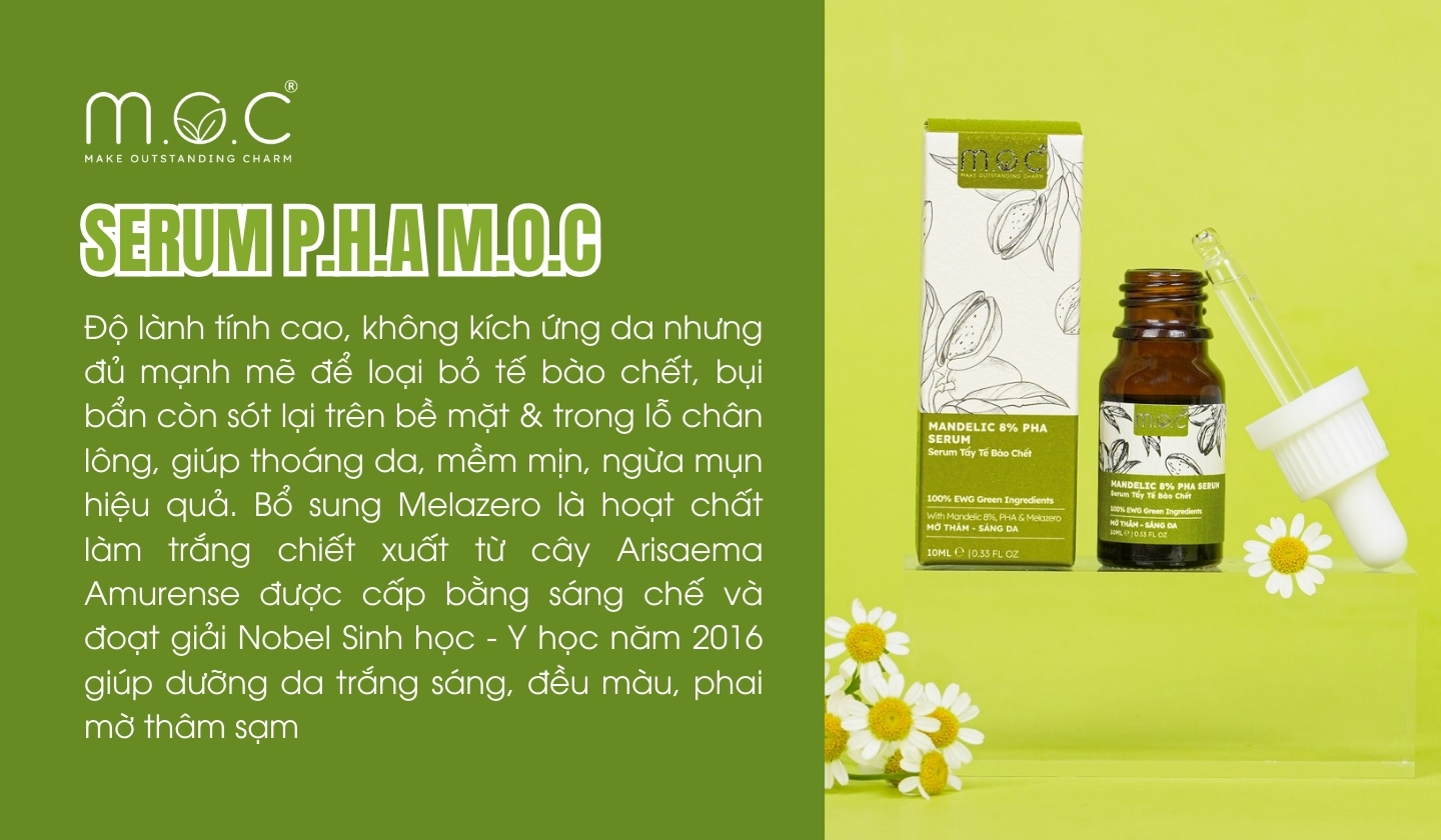 Serum tẩy tế bào chết PHA M.O.C