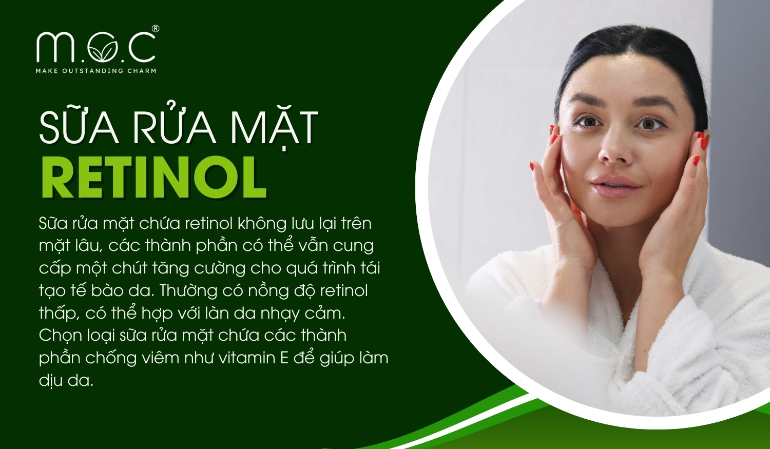 Sữa rửa mặt Retinol có tác dụng gì?