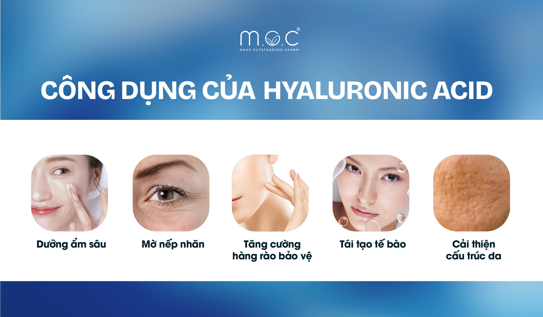 Tác dụng của Hyaluronic Acid