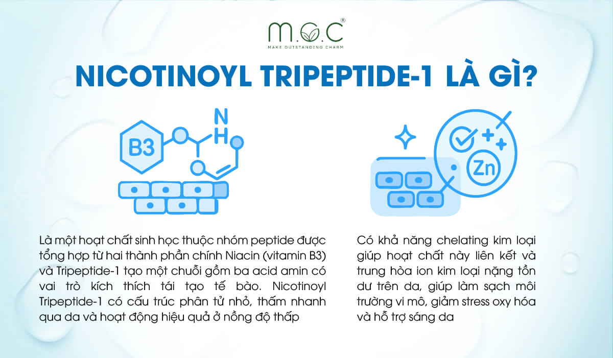 Nicotinoyl Tripeptide-1 là gì?