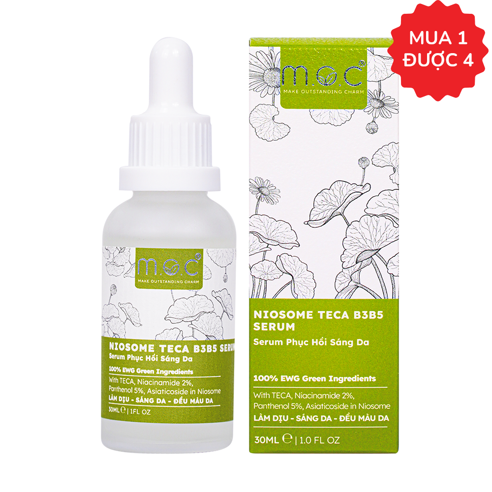 SERUM PHỤC HỒI SÂU, SIÊU TRẺ HÓA NIOSOME TECA B3B5 M.O.C