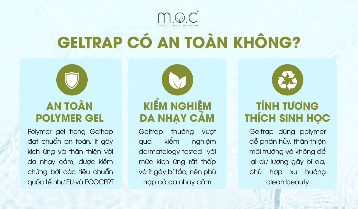 Công nghệ Geltrap có an toàn không?