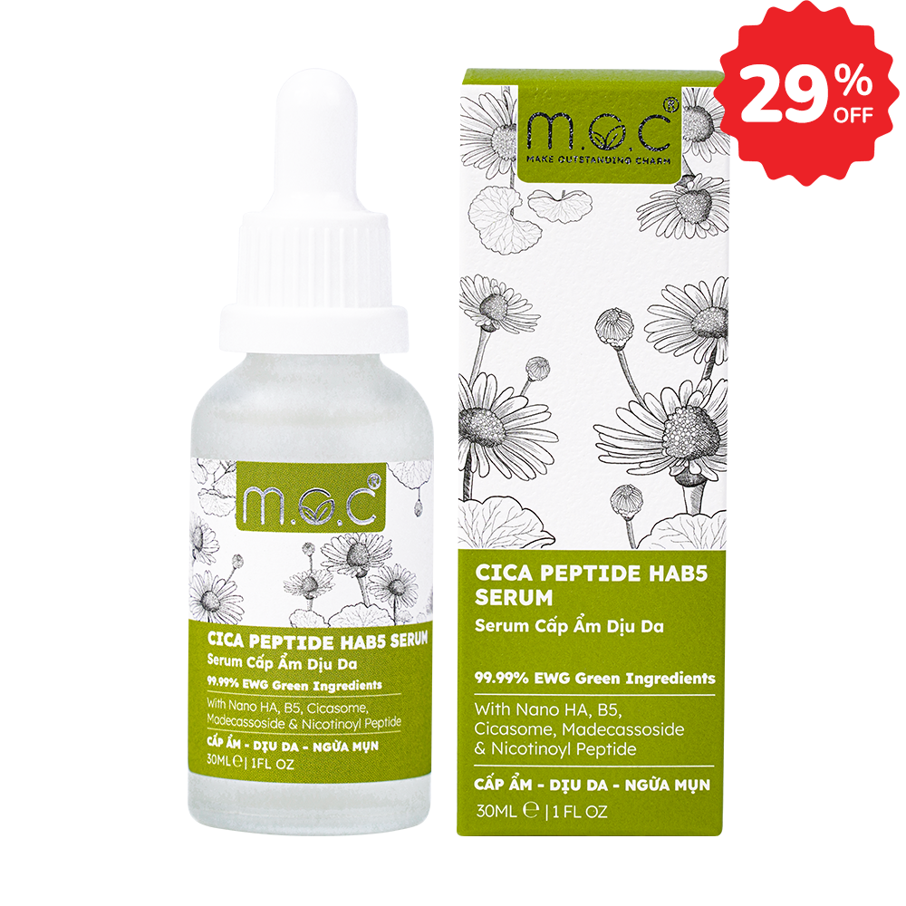 SERUM PHỤC HỒI, SÁNG DA CICA M.O.C
