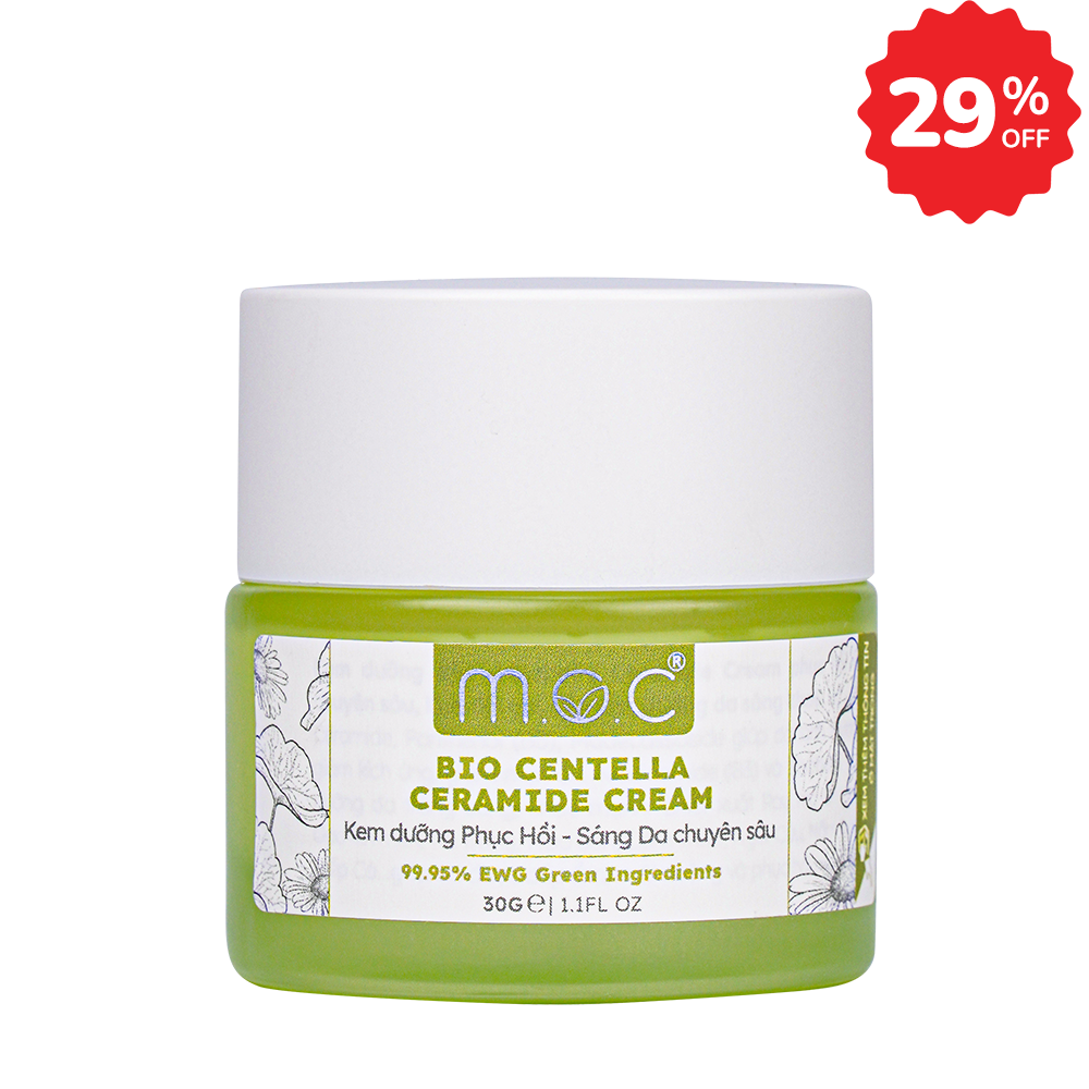 KEM DƯỠNG RAU MÁ LÊN MEN M.O.C